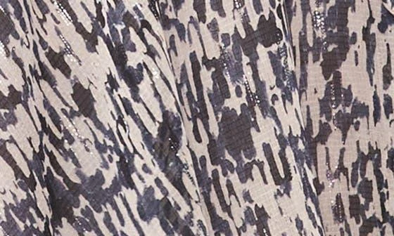 Vince Camuto Printed Long Sleeve Belted Dress 4