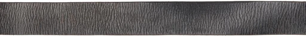 RRL Brown Distressed Leather Double–O-Ring Belt 2
