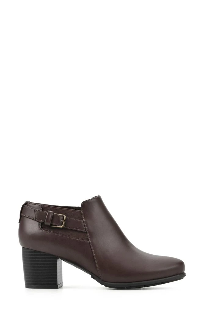 White Mountain Noah Buckled Block Heel Bootie 3