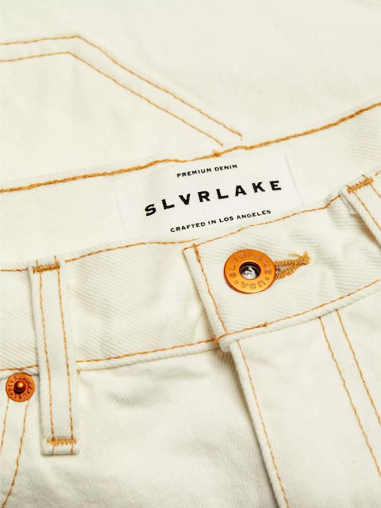 SLVRLAKE Cotton Twill Five-Pocket Miniskirt 7