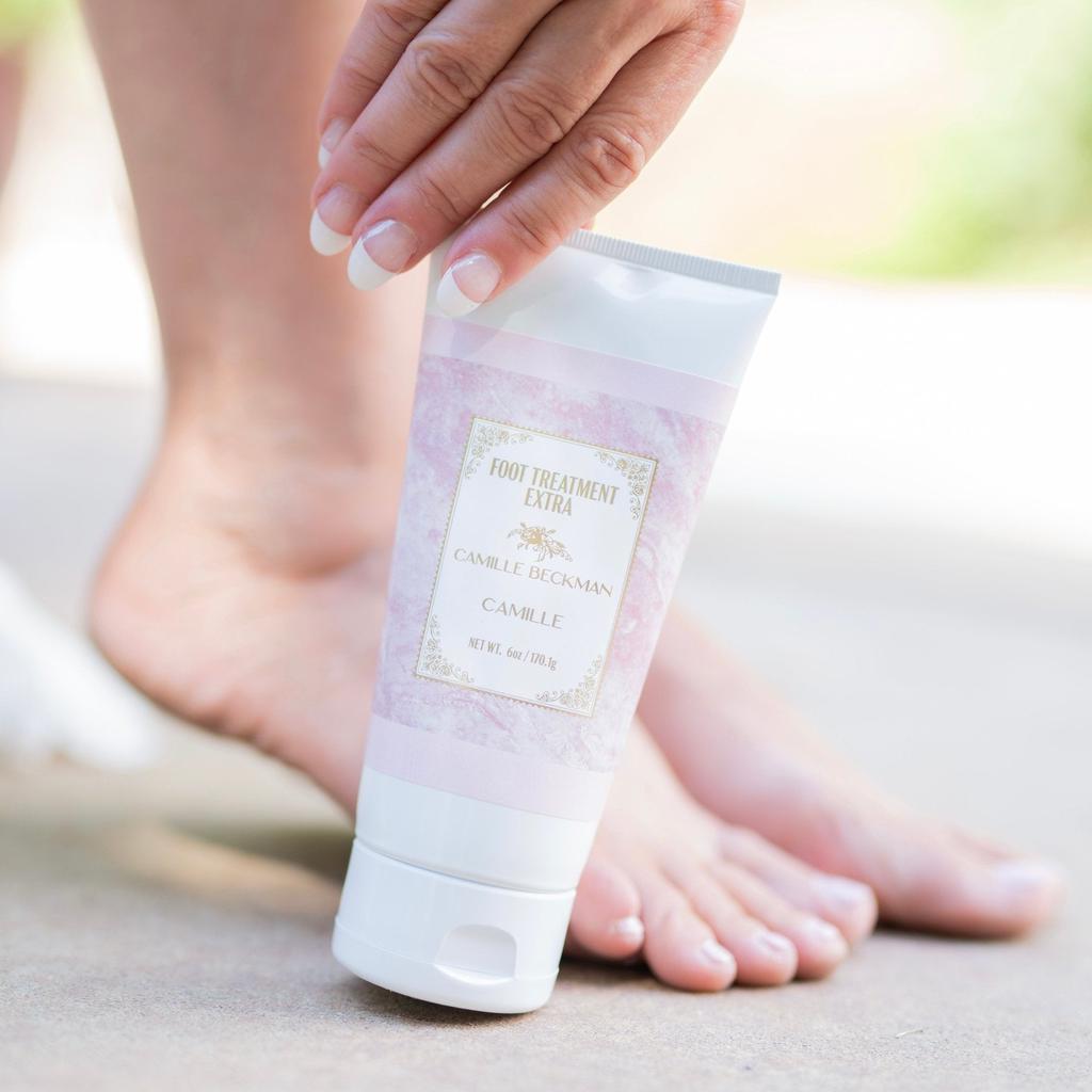 Camille Beckman Foot Cream 6oz Foot Treatment Extra - Camille