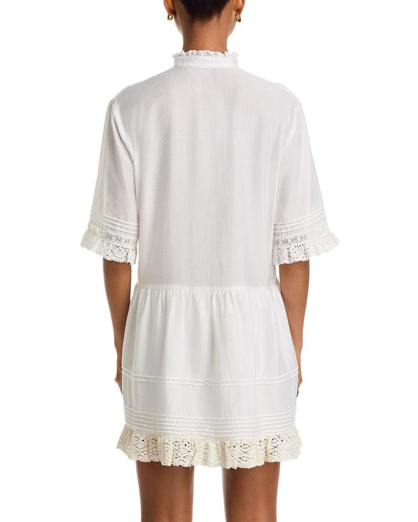 AQUA Cotton Mini Dress - Exclusive 4