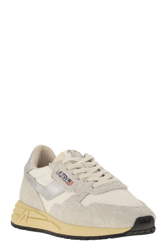 Autry Autry Reelwind - Suede And Technical Textile Trainer