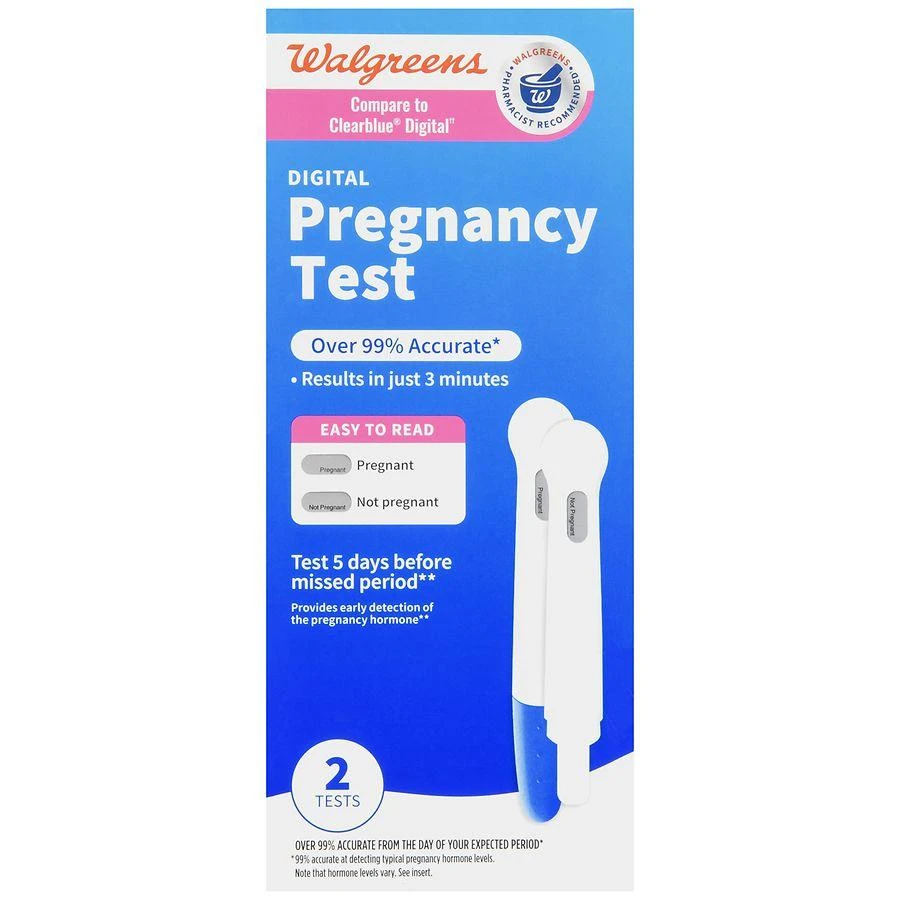 Walgreens Digital Pregnancy Test 2