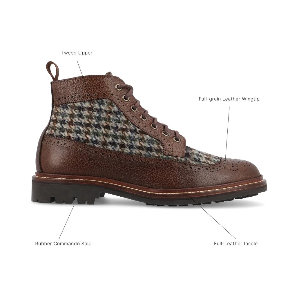 TAFT The Boston Boot in Chocolate 5