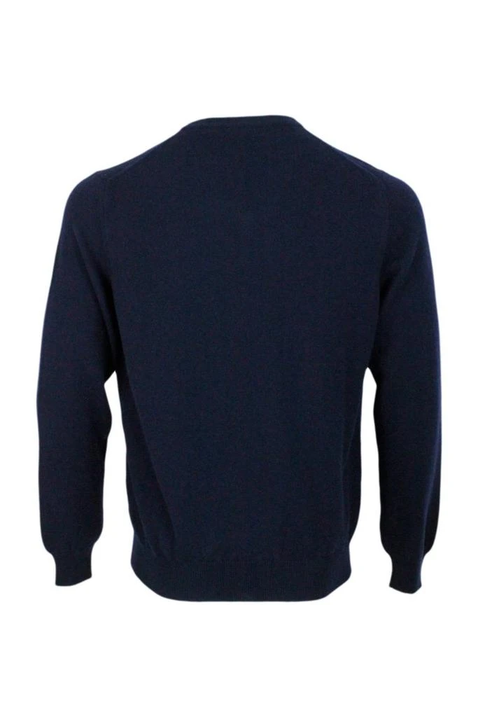 COLOMBO Colombo Long-Sleeved V-Neck Knitted Jumper 2