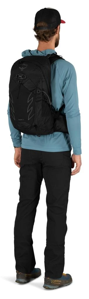 Osprey Osprey Talon 22L Men
s Hiking Backpack with Hipbelt, Stealth Black, L/XL 4