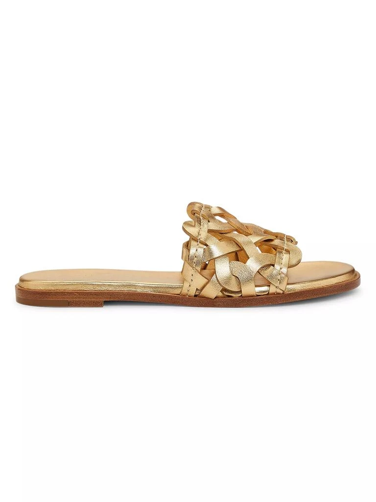 Gianvito Rossi Amalfi Nappa Silk Wash Sandals 1