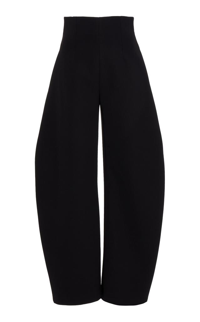 A.W.A.K.E. MODE A.W.A.K.E. MODE - Curved-Seam Suiting Balloon Pants - Black - FR 38 - Moda Operandi