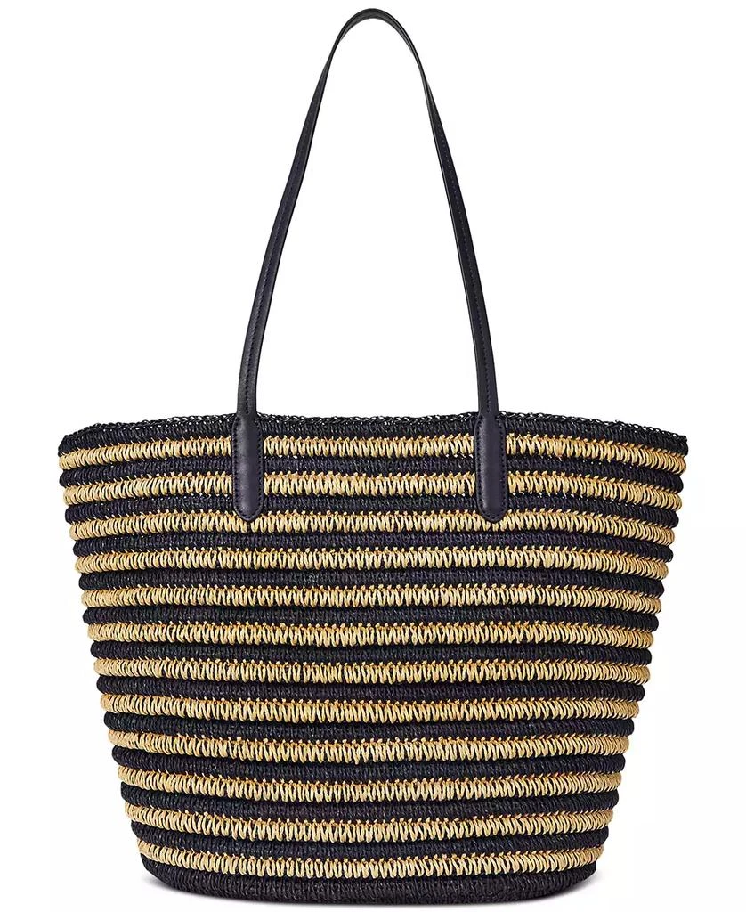Ralph Lauren Straw Brie Tote Bag 4