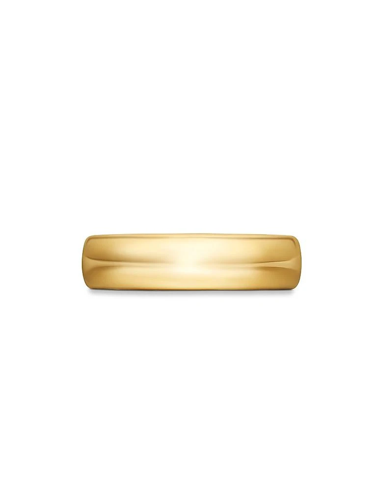 David Yurman DY Classic Band Ring in 18K Yellow Gold, 6mm 4