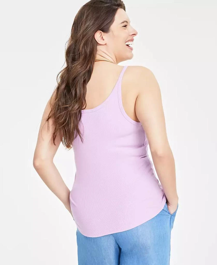 On 34th Women's Ribbed Scoop-Neck Tank Top, Created for Macy's 2