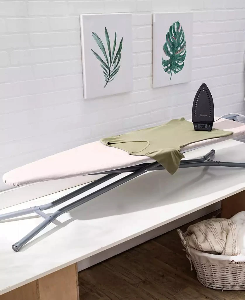 Seymour Home Products Adjustable Height, 4 Leg Ironing Board with Mesh Top and Iron Rest 5