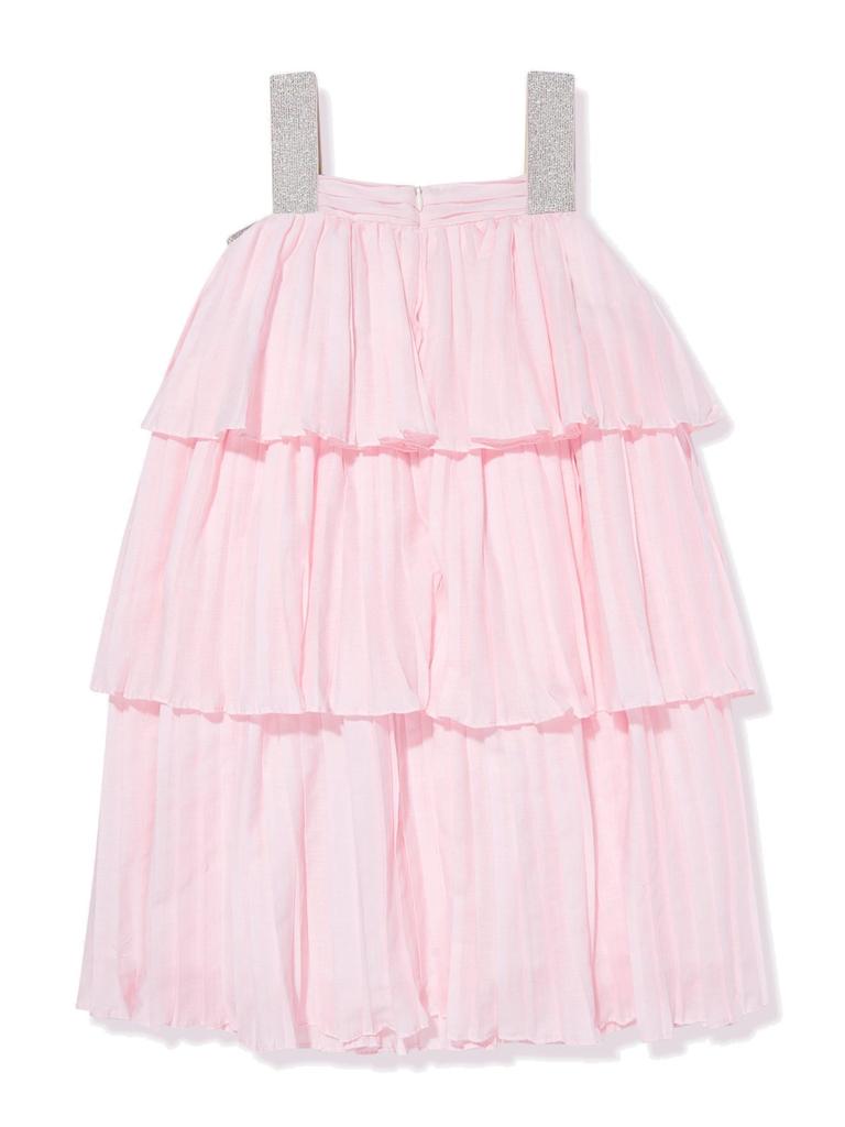 Patachou Patachou Bow Detailed Tulle Dress
