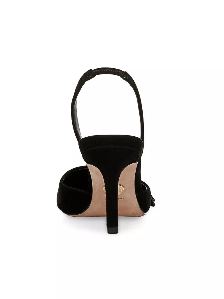 VERONICA BEARD Lisbeth 70MM Suede Slingback Pumps 3