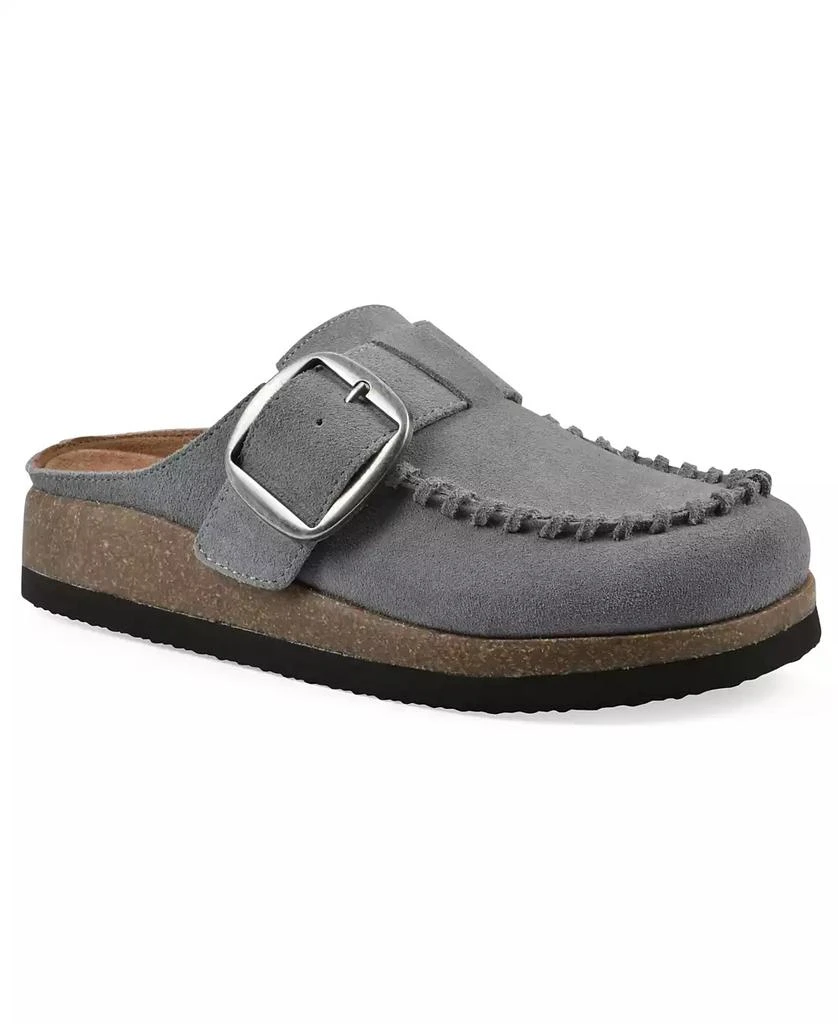 White Mountain Women's Bayberry Round Toe Mules 1
