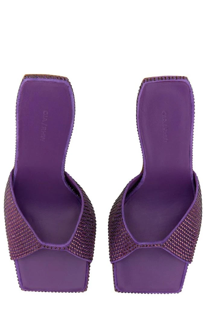 GIA BORGHINI GIA BORGHINI Rosie Embellished Slip-On Mules 4