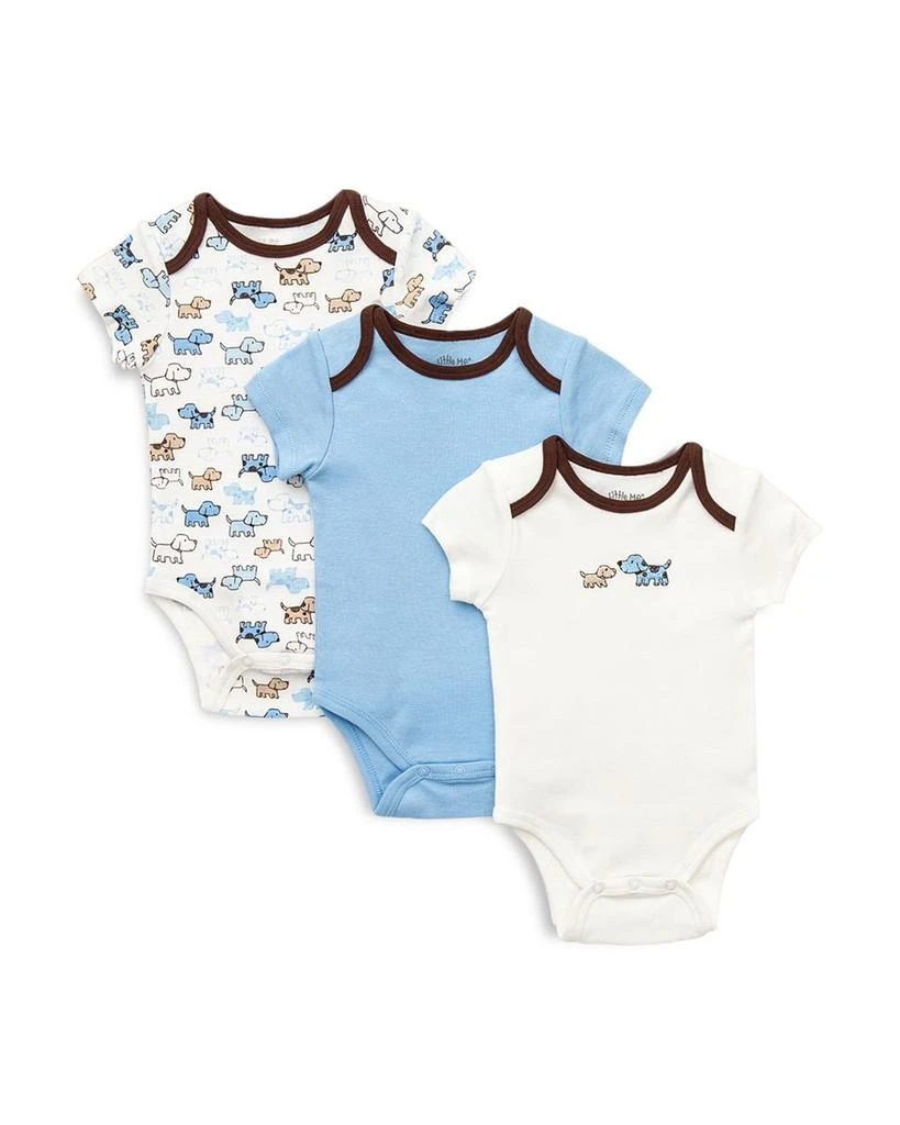 Little Me Boys
 Cute Puppies Bodysuit, 3 Pack - Baby 1