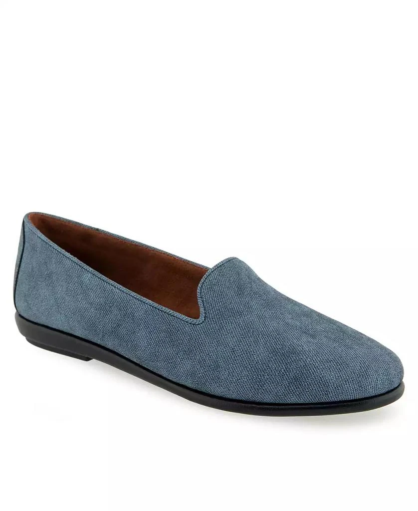 Aerosoles Women's Betunia Almond Toe Loafer Flats 1