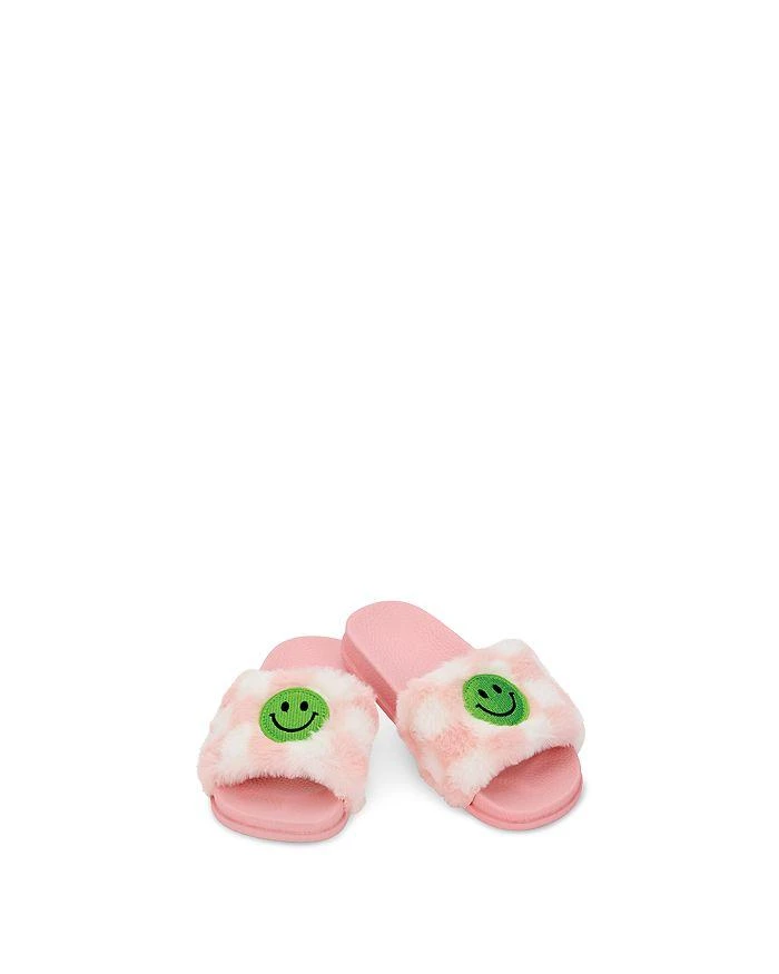 Iscream Girls' Smile Checker Slide Sandals - Little Kid, Big Kid 1