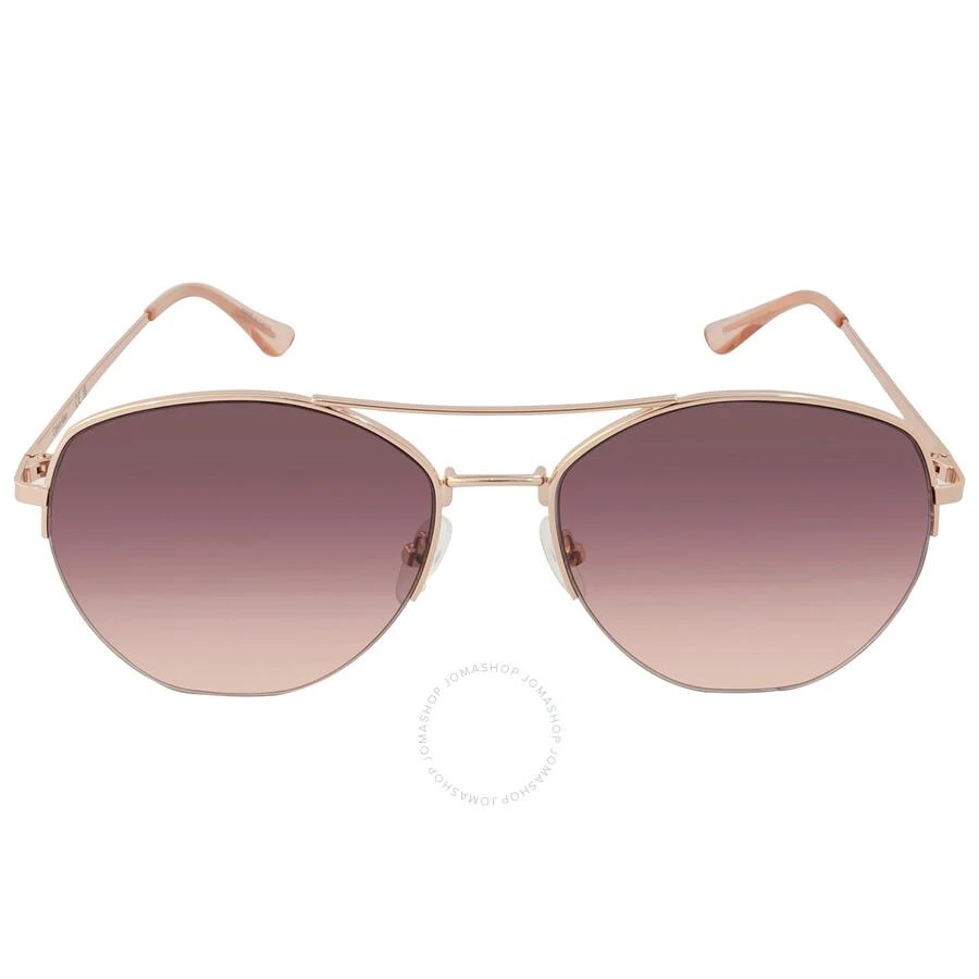 Calvin Klein Pink Gradient Pilot Ladies Sunglasses CK20121S 780 57 1