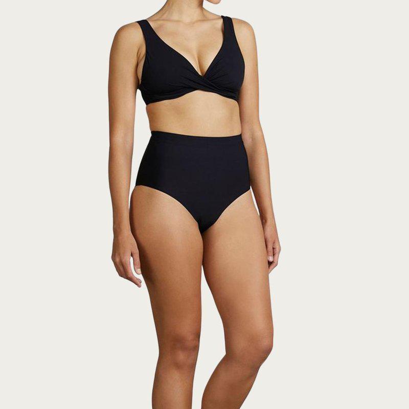 Bondi Born Wren Bikini Top In Jet