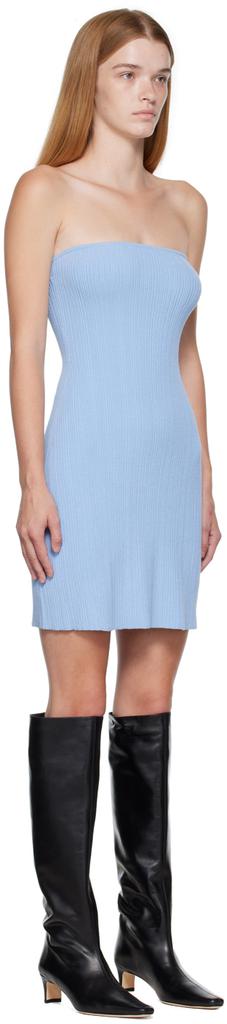 Anna Quan Blue Poppy Minidress