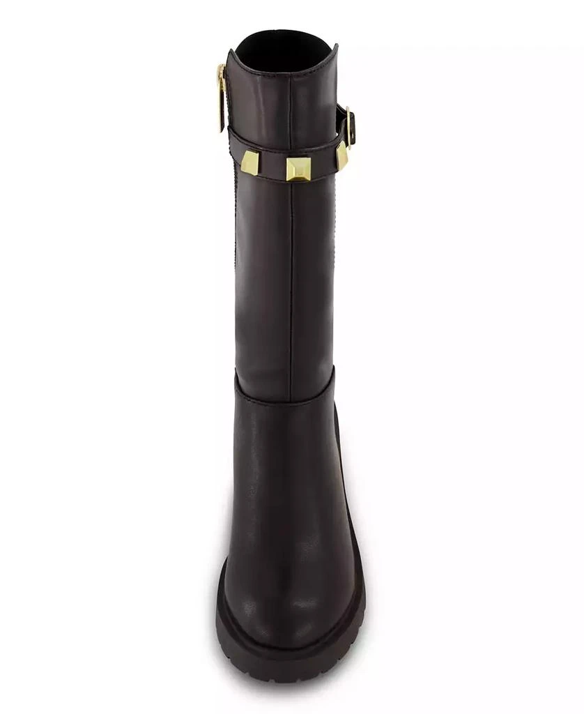 Marc Fisher Big and Little Girls Tall Pyramid Stud Boots 4