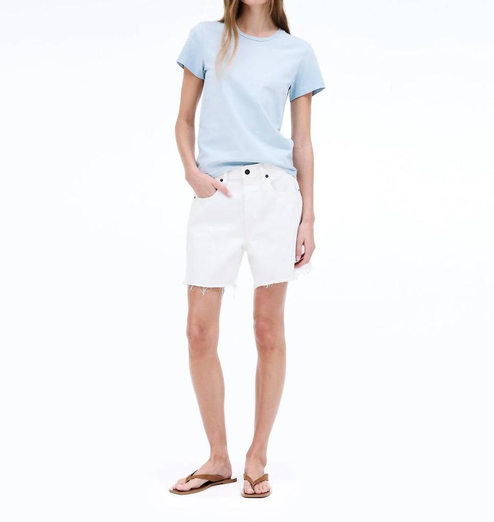 SLVRLAKE Slvrlake - Sienna Cut Off Mid Rise Shorts