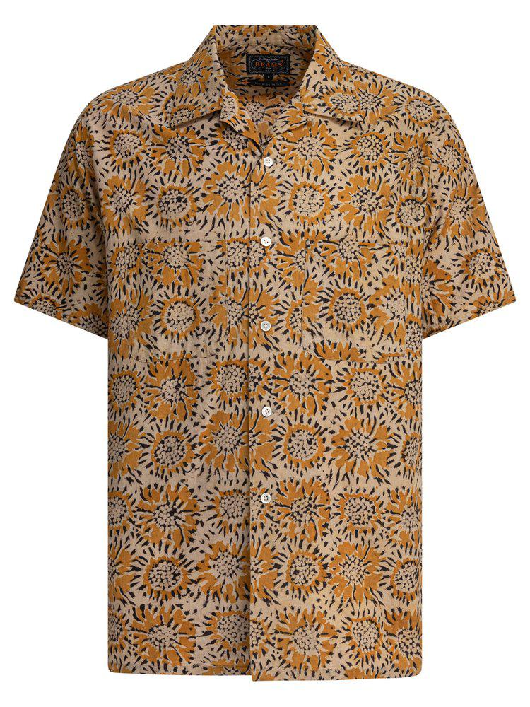 BEAMS PLUS Beams Plus Floral Short Sleeve Shirt