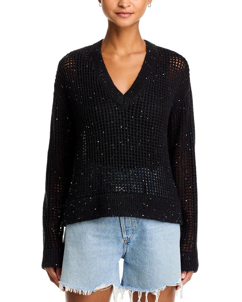 ATM Anthony Thomas Melillo Anthony Thomas Melillo Sequined Sweater 6