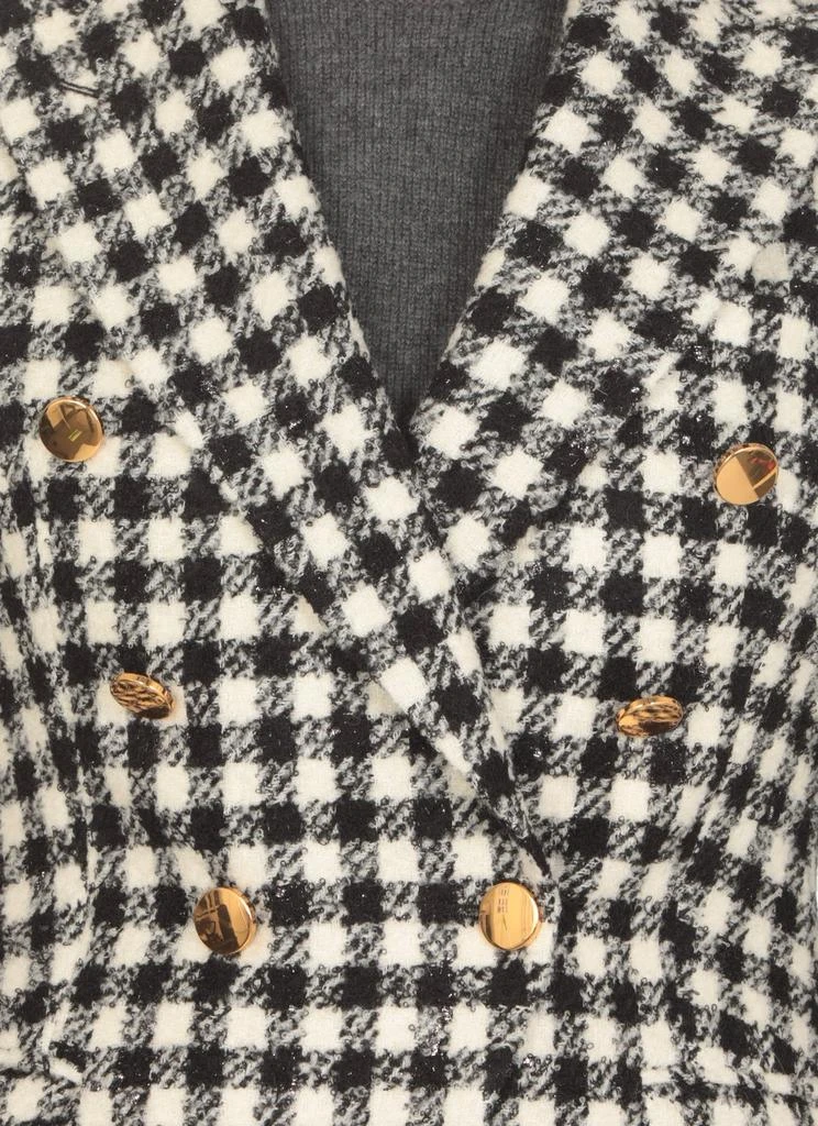 TAGLIATORE Tagliatoreg Gingham Double Breasted Blazer 5