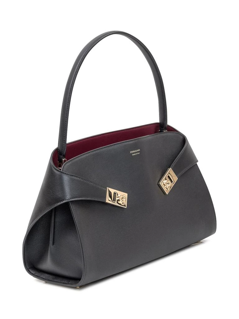 Salvatore Ferragamo Hug Soft Two-tone Shoulder Bag (m) 3