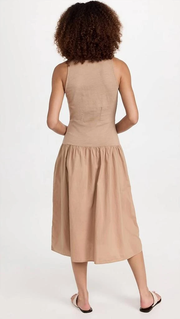 Nation LTD Carrie Romantic Sundress In Cafe Au Lait 3