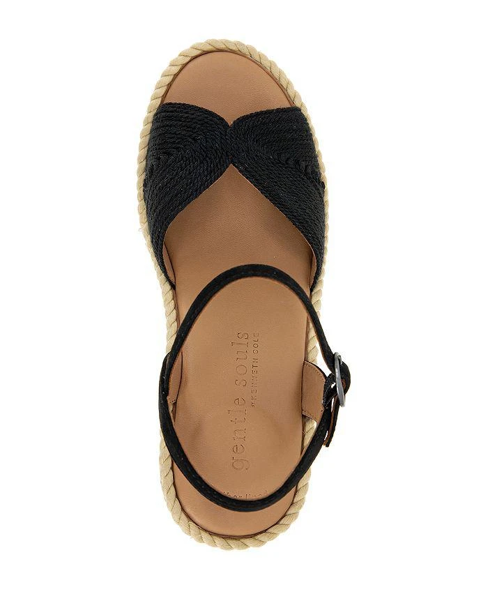 Gentle Souls Women's Nola Espadrille Wedge Sandals 4