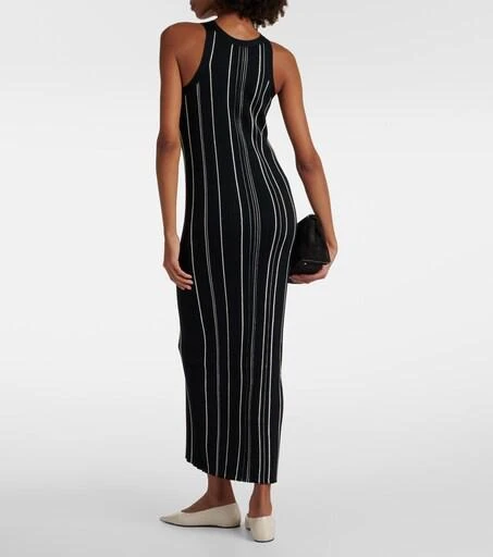 Striped ribbed-knit maxi dress  On Sale Now with Up to 31% Off | Discover  Exclusive Deals & Savings at BeyondStyle  Authentic Totme o|e|n|toteme| dresses|designers|maxi dresses|w|m|clothing|women with Limited-Time  Discounts, Free Shipping, and