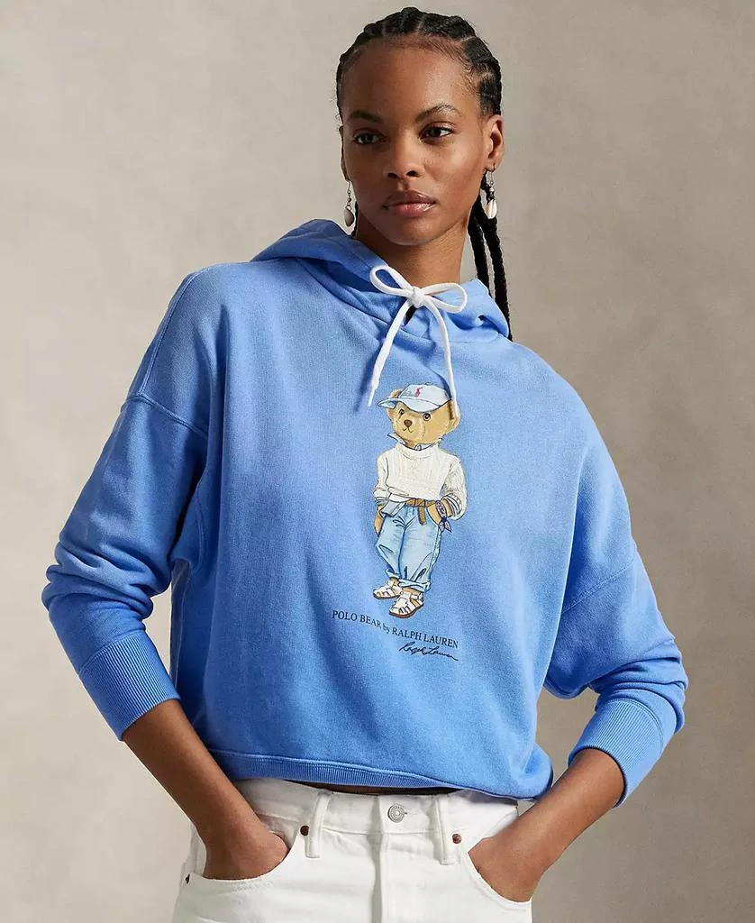 Ralph Lauren Women's Polo Bear Fleece Hoodie Sweatshirt 1