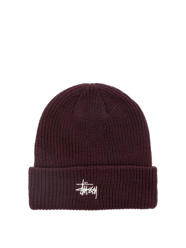 帽子 stussy skullcap loose knit Stussy Loose Knit Ss-Link Skullcap Beanie - Black