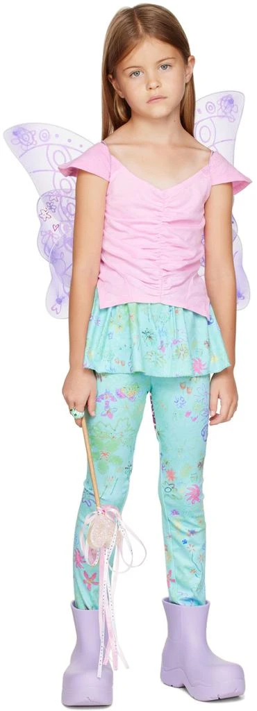 Collina Strada SSENSE Exclusive Kids Purple Fairy Wings 4