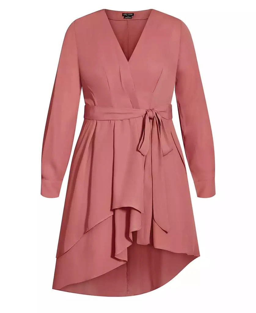 City Chic Womens Plus Size Shibara Top 4