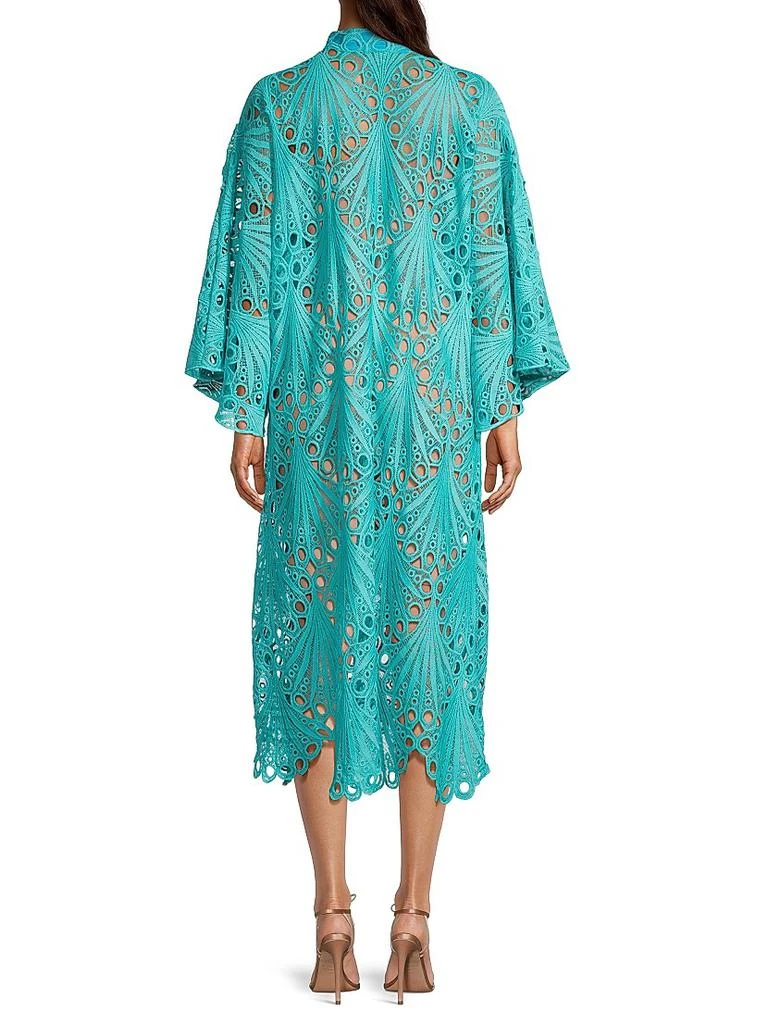 Shell Lace Caftan-Style Dress  On Sale Now with Up to 50% Off | Discover  Exclusive Deals & Savings at BeyondStyle  Authentic La Vie Style House  women's|lace|contemporary|women's apparel|one size|long sleeve|dresses|caftans|Women's|shift|solid  ...