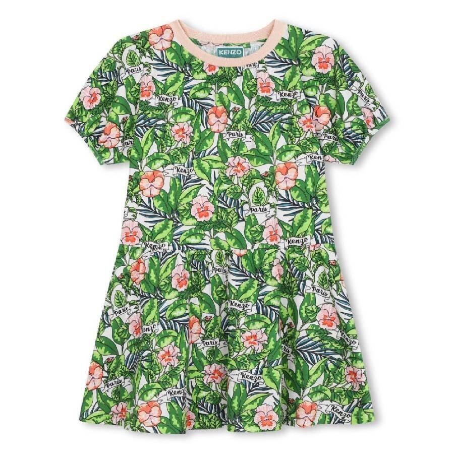 Kenzo Broderie-Anglaise Flared Dress - Dresses & Skirts