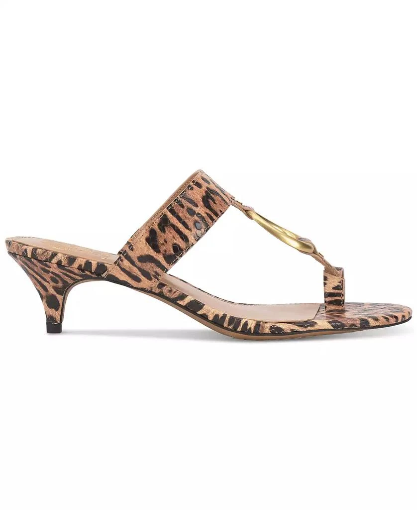 Vince Camuto Women's Kimena Toe-Loop Kitten-Heel Sandals 2