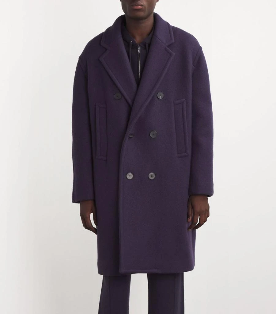 Lanvin Wool Double-Breasted Pea Coat 3