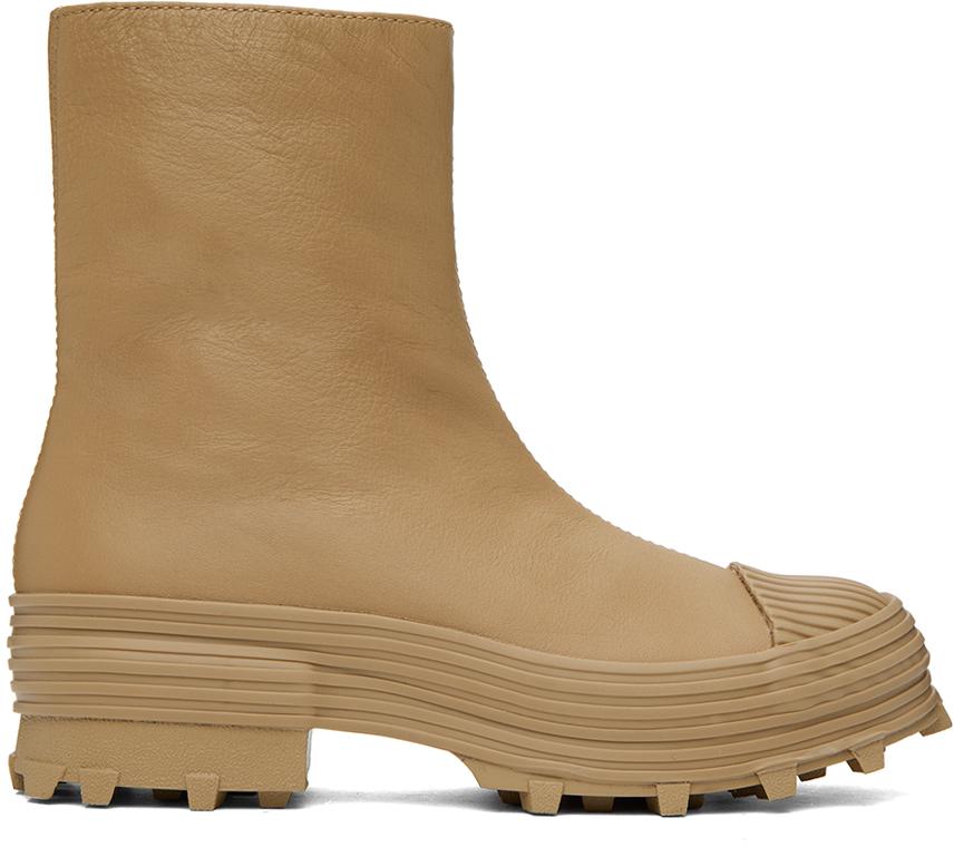 CAMPERLAB Beige Traktori Boots