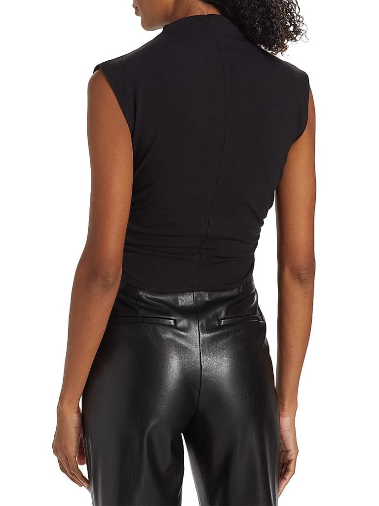 Reformation Lindy Ruched Knit Top 5