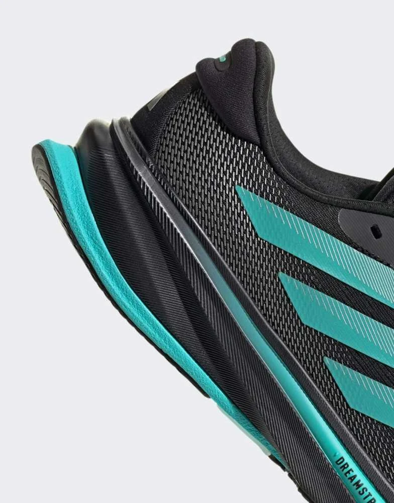 Adidas adidas Performance Mercedes AMG Petronas F1 supernova rise 2 trainers in black 2