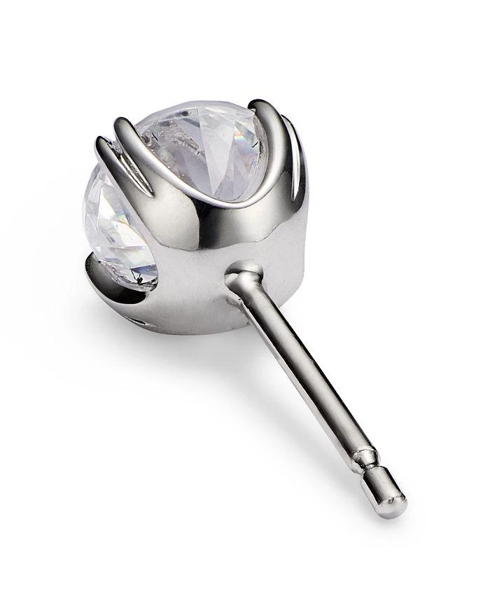 Bloomingdale's Certified Diamond Stud Earrings in 14K White Gold featuring diamonds with the De Beers Code of Origin, 1.0 ct. t.w. - Exclusive 4