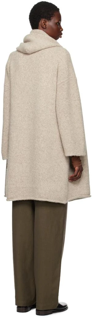 LAUREN MANOOGIAN Taupe Capote Coat 3