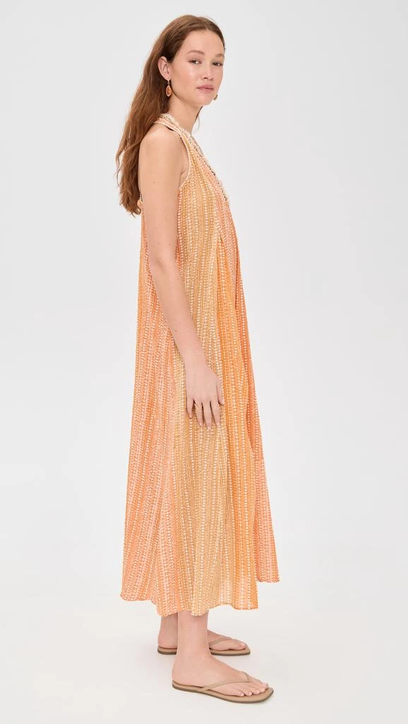 Poupette St Barth Long Dress Nava Stripe Coverup 3